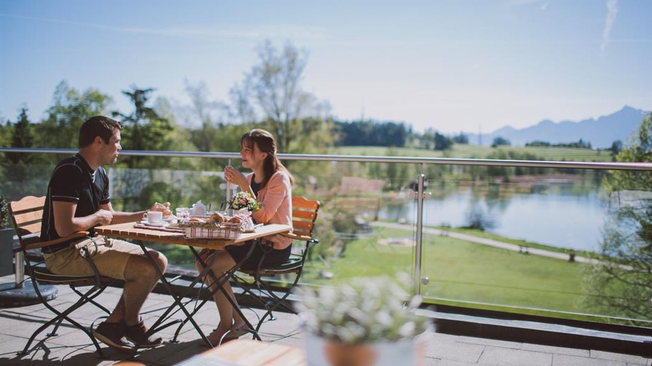 Frühstück direkt am See Frühstück direkt am See